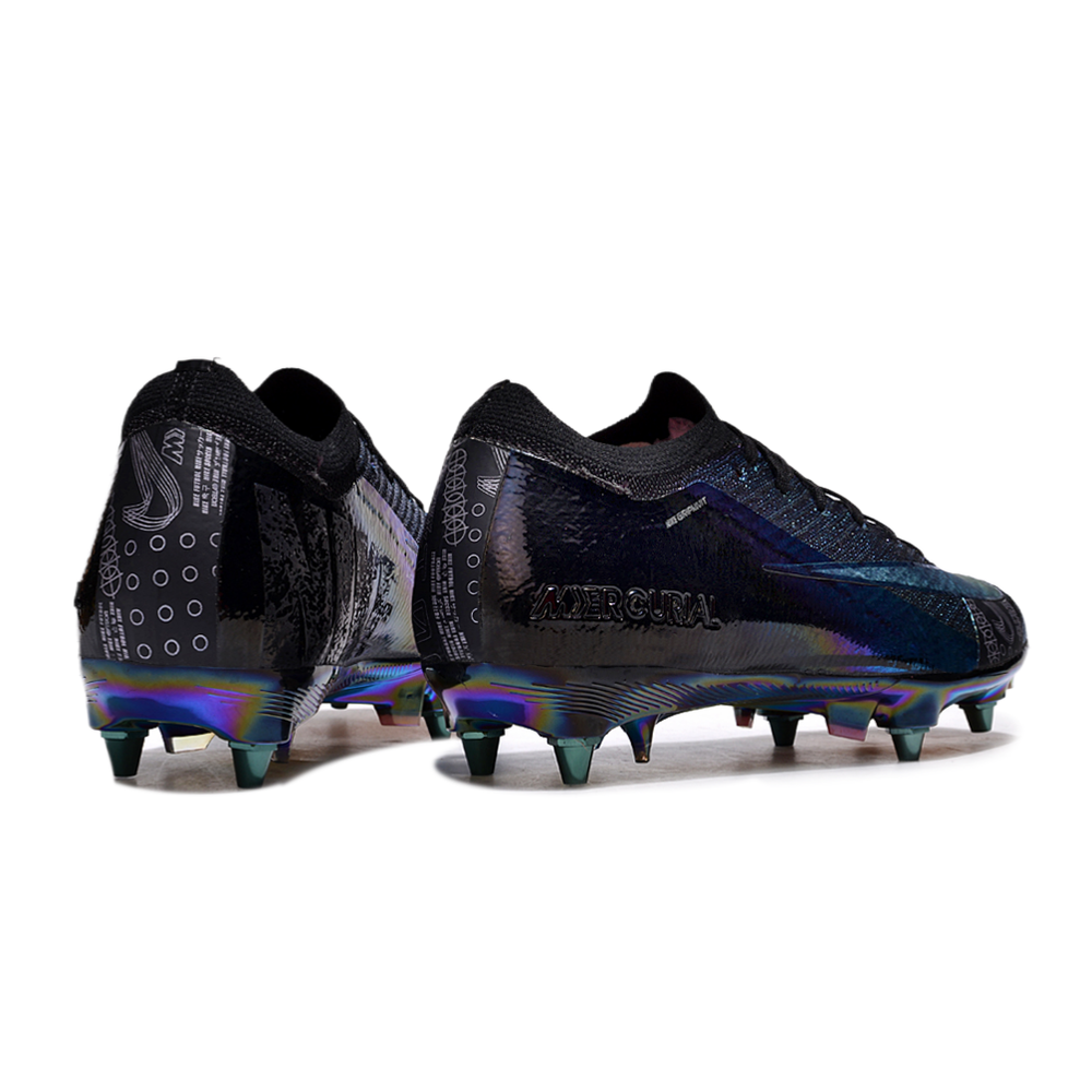 Chuteira Campo Nike Air Zoom Mercurial Vapor 16 Elite Trava Mista Preta 