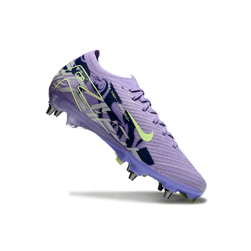 Chuteira Campo Nike Air Zoom Mercurial Vapor 16 Elite Trava Mista Roxa 