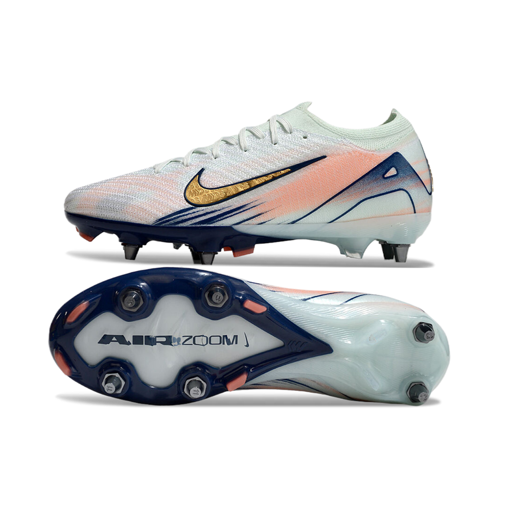 Chuteira Campo Nike Air Zoom Mercurial Vapor 16 Elite Trava Mista Verde 