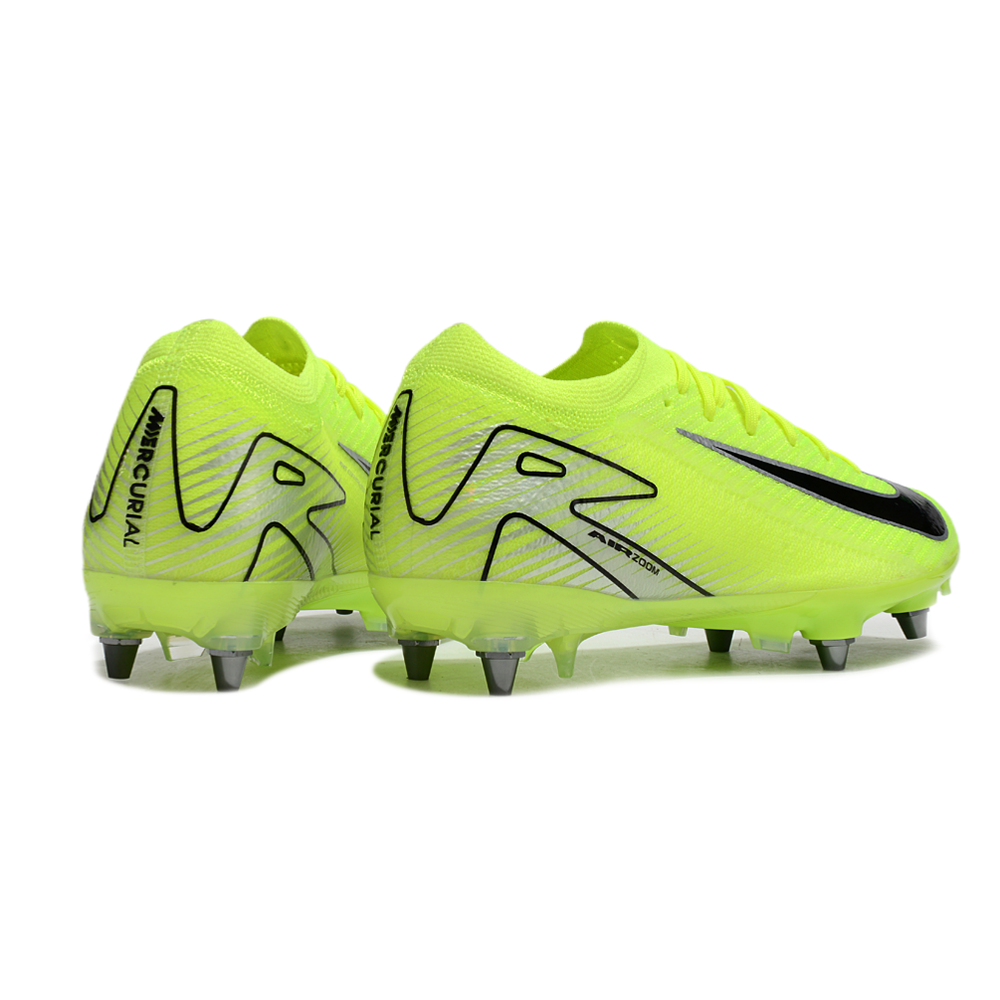 Chuteira Campo Nike Air Zoom Mercurial Vapor 16 Elite Trava Mista Verde 