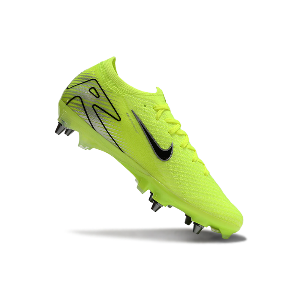 Chuteira Campo Nike Air Zoom Mercurial Vapor 16 Elite Trava Mista Verde 