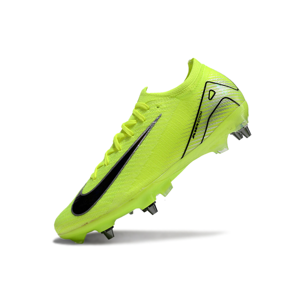 Chuteira Campo Nike Air Zoom Mercurial Vapor 16 Elite Trava Mista Verde 