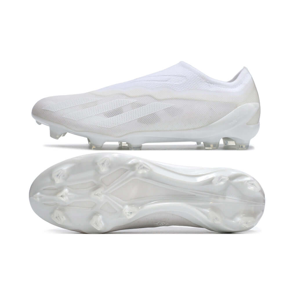 Chuteira Campo Adidas CrazyFast.1 LL FG Branca 