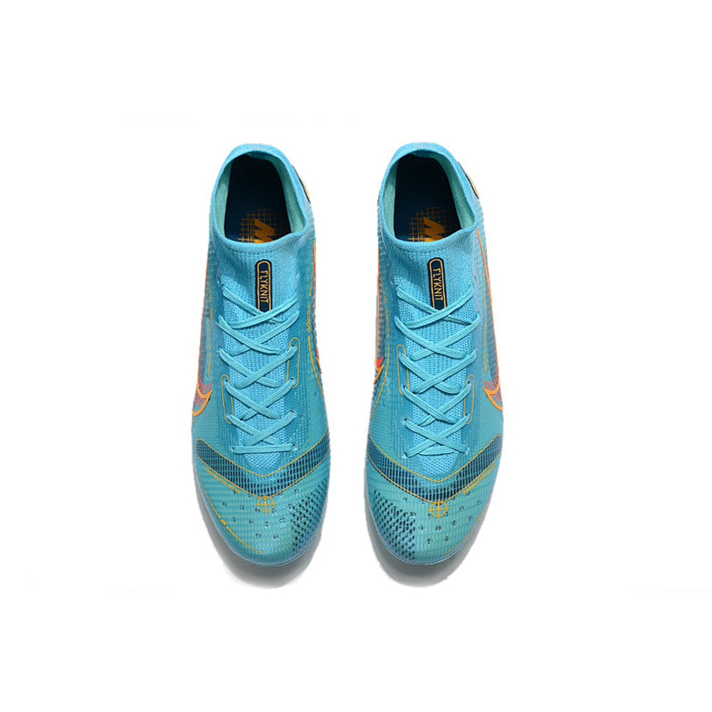 Chuteira Campo Nike Mercurial Superfly 8 Elite FG Azul 