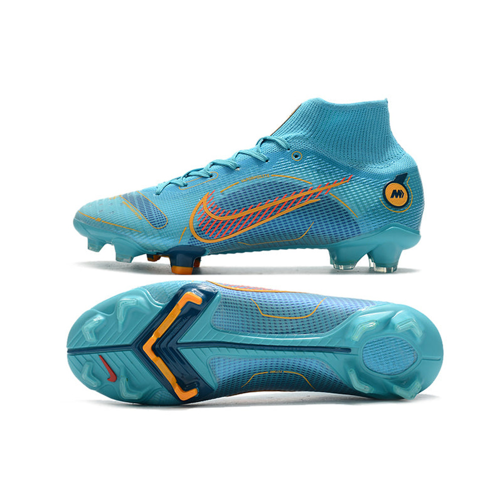 Chuteira Campo Nike Mercurial Superfly 8 Elite FG Azul 