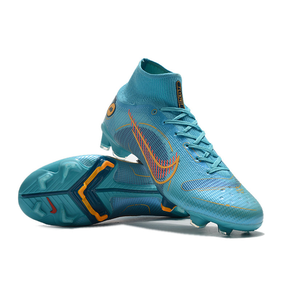 Chuteira Campo Nike Mercurial Superfly 8 Elite FG Azul 