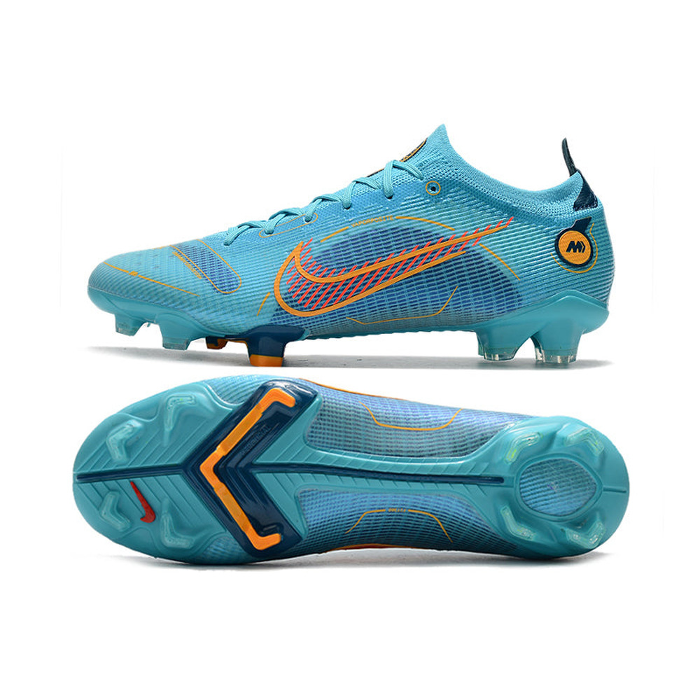 Chuteira Campo Nike Mercurial Vapor 14 Elite FG Azul 