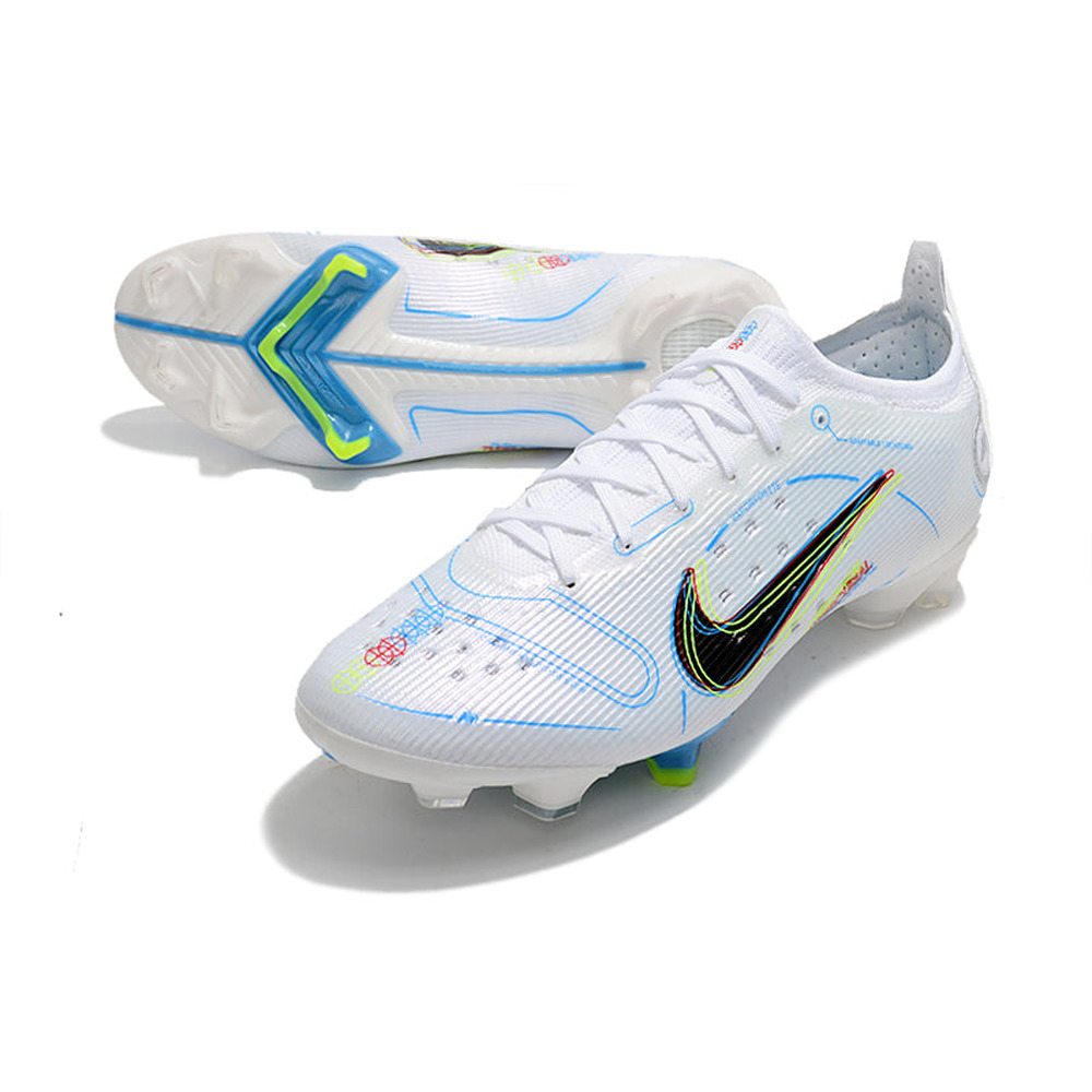 Chuteira Campo Nike Mercurial Vapor 14 FG Branca 
