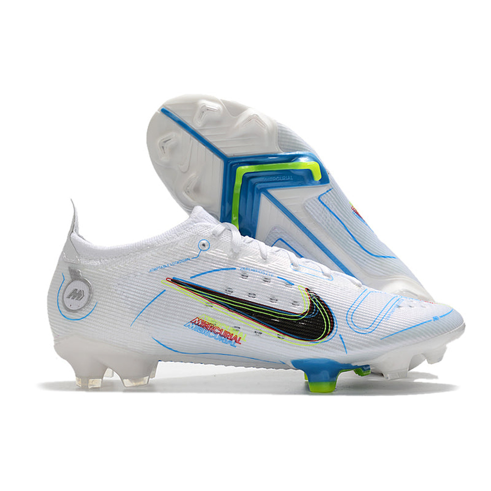 Chuteira Campo Nike Mercurial Vapor 14 FG Branca 