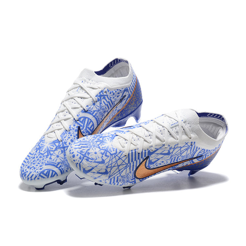 Chuteira Campo Nike Mercurial Vapor 15 Elite FG Azul 
