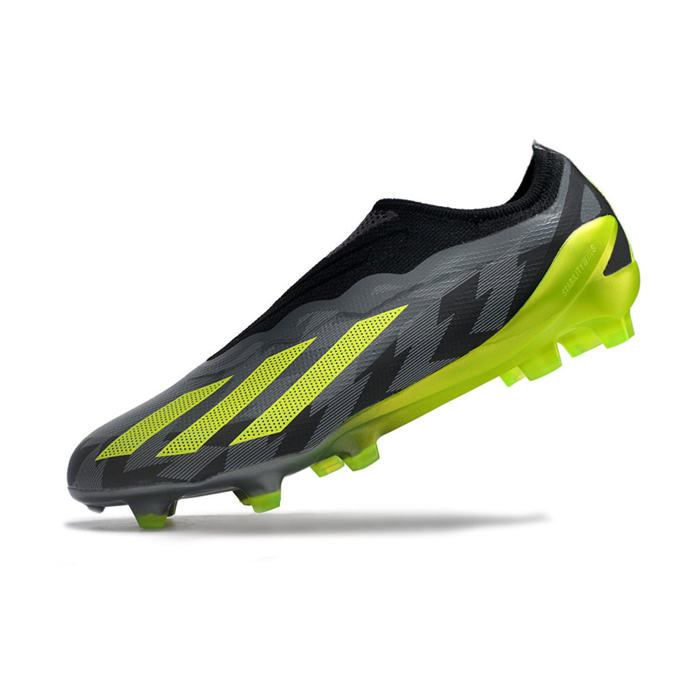 Chuteira Campo Adidas CrazyFast.1 LL FG Preta e Verde 