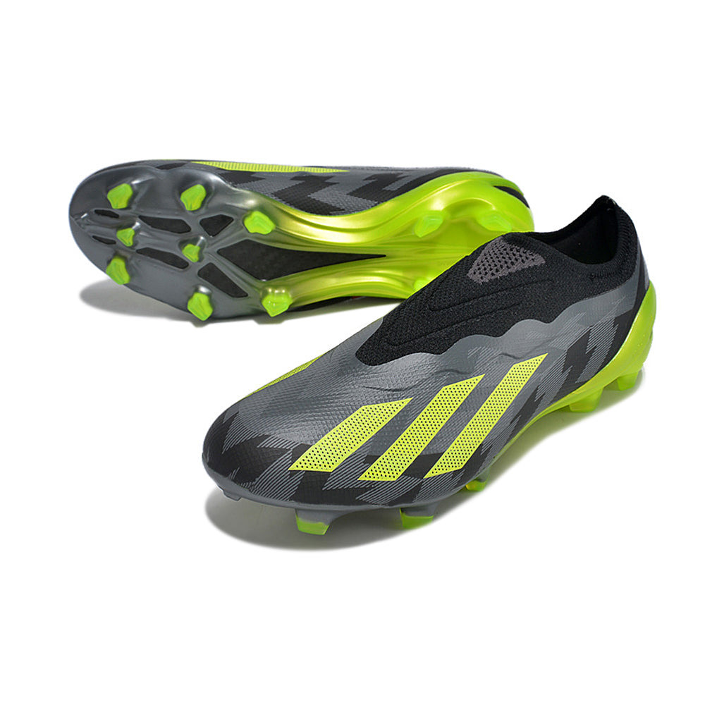 Chuteira Campo Adidas CrazyFast.1 LL FG Preta e Verde 