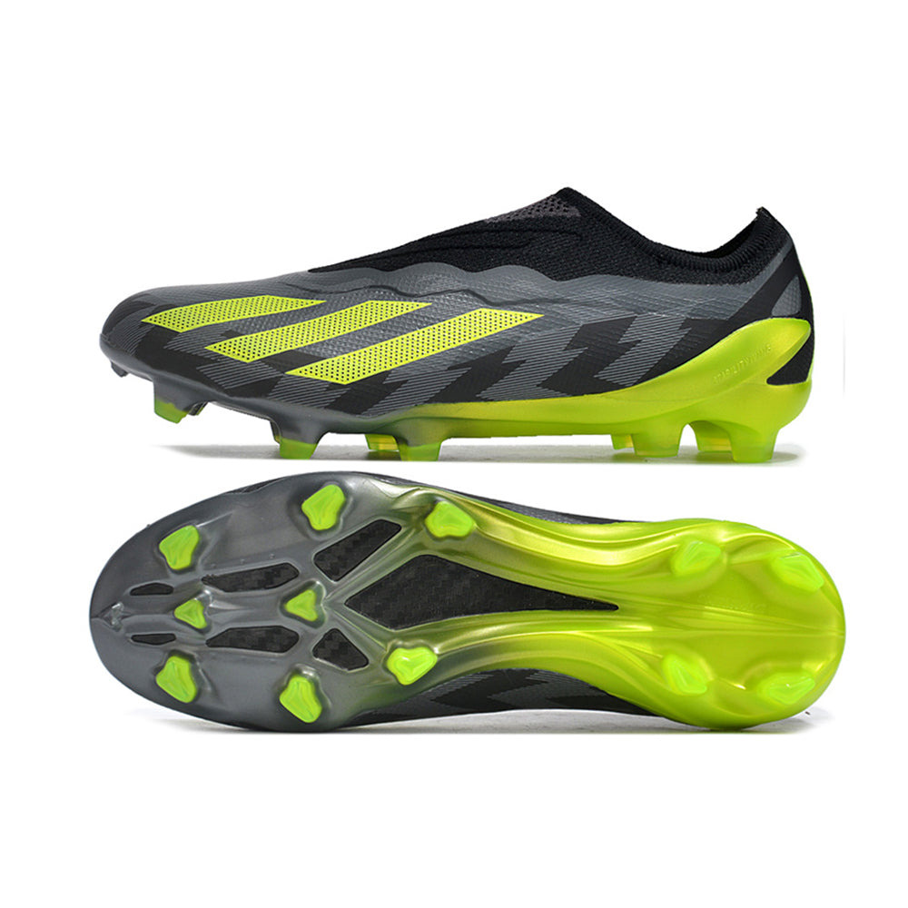Chuteira Campo Adidas CrazyFast.1 LL FG Preta e Verde 