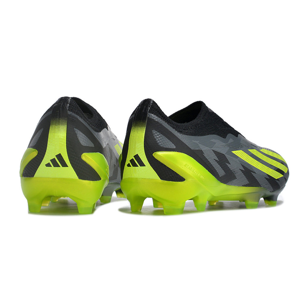 Chuteira Campo Adidas CrazyFast.1 LL FG Preta e Verde 