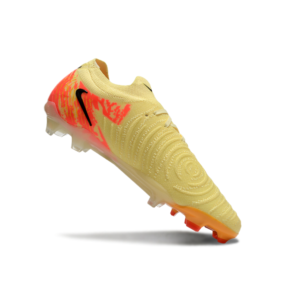 Chuteira Campo Nike Phantom GX 2 Elite FG Amarelo e Laranja