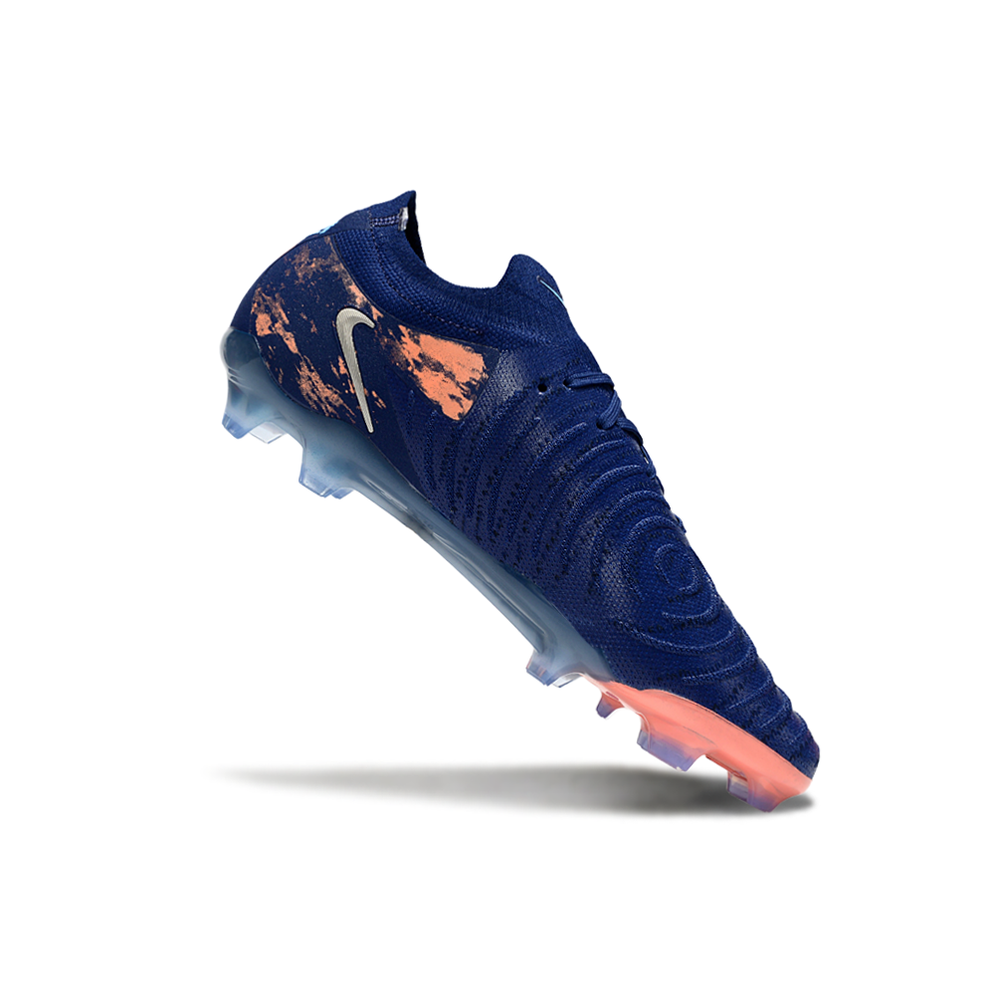 Chuteira Campo Nike Phantom GX 2 Elite FG Azul e Laranja