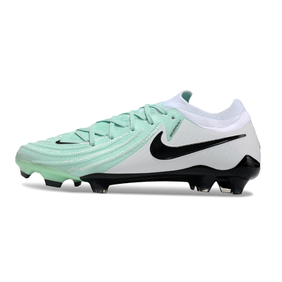 Chuteira Campo Nike Phantom GX 2 Elite FG Branca e Verde