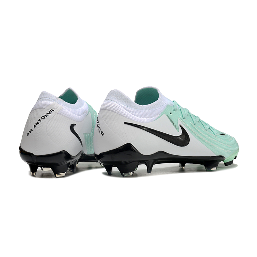 Chuteira Campo Nike Phantom GX 2 Elite FG Branca e Verde