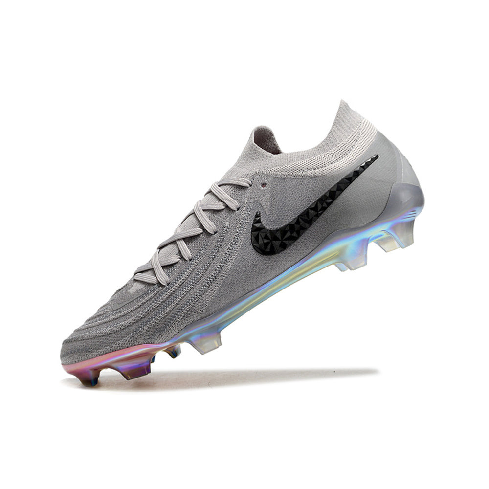 Chuteira Campo Nike Phantom GX 2 Elite FG Prata 
