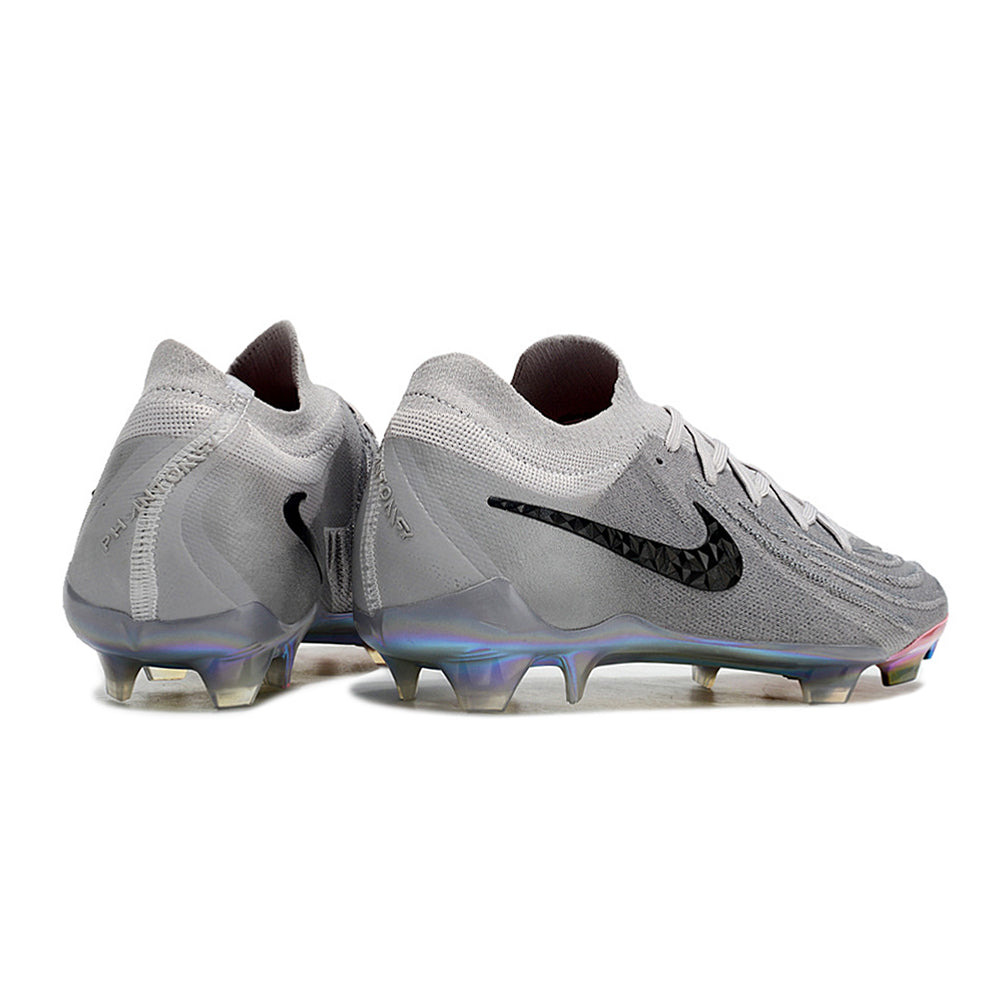 Chuteira Campo Nike Phantom GX 2 Elite FG Prata 
