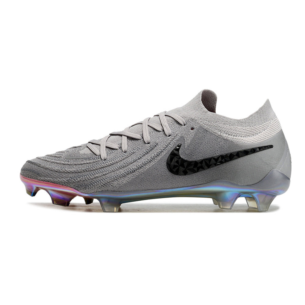 Chuteira Campo Nike Phantom GX 2 Elite FG Prata 