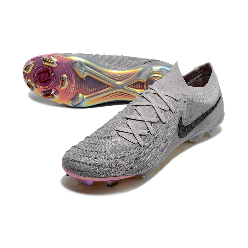 Chuteira Campo Nike Phantom GX 2 Elite FG Prata 