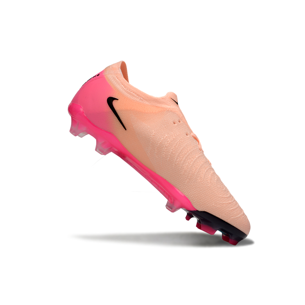 Chuteira Campo Nike Phantom GX 2 Elite FG Rosa e Preto 
