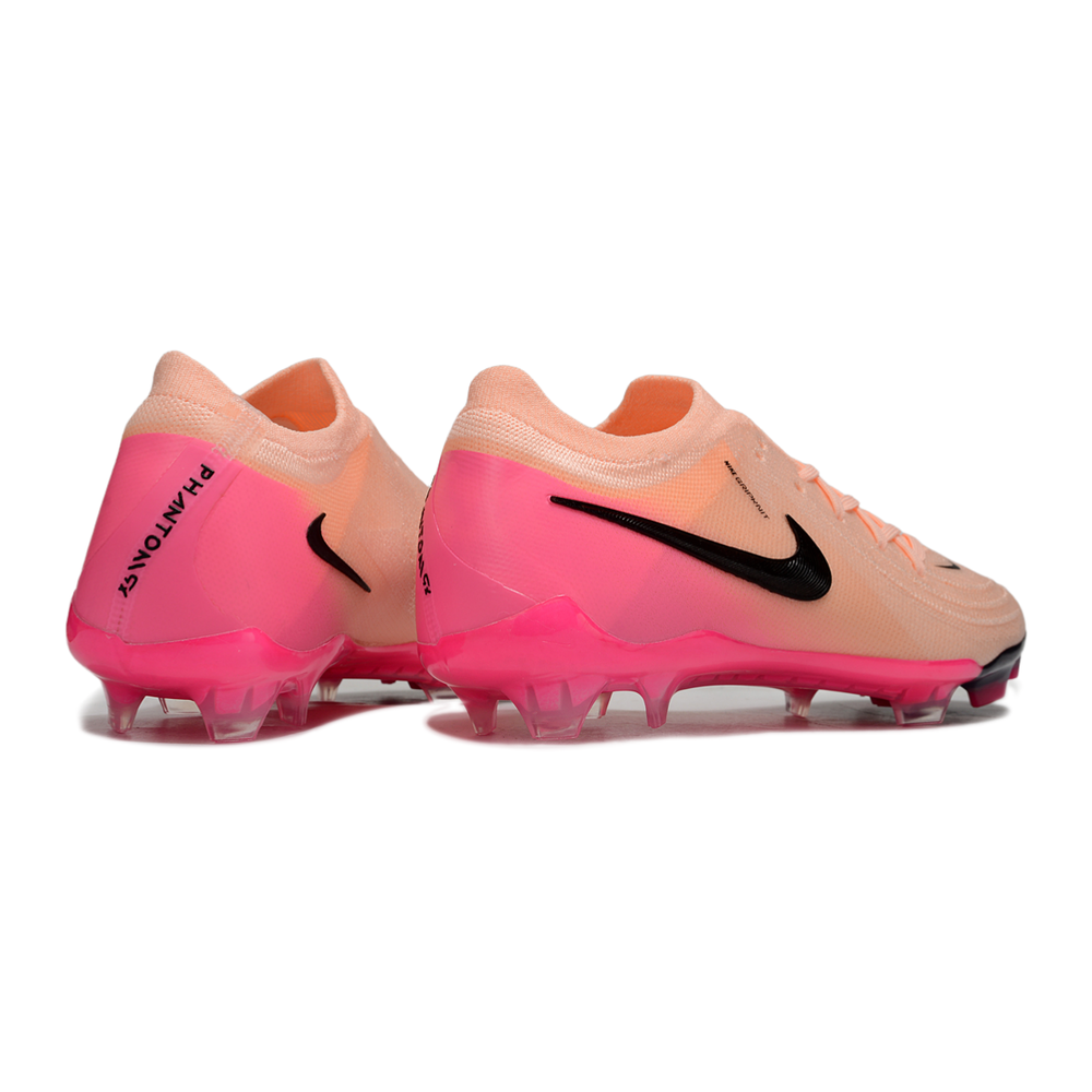 Chuteira Campo Nike Phantom GX 2 Elite FG Rosa e Preto 