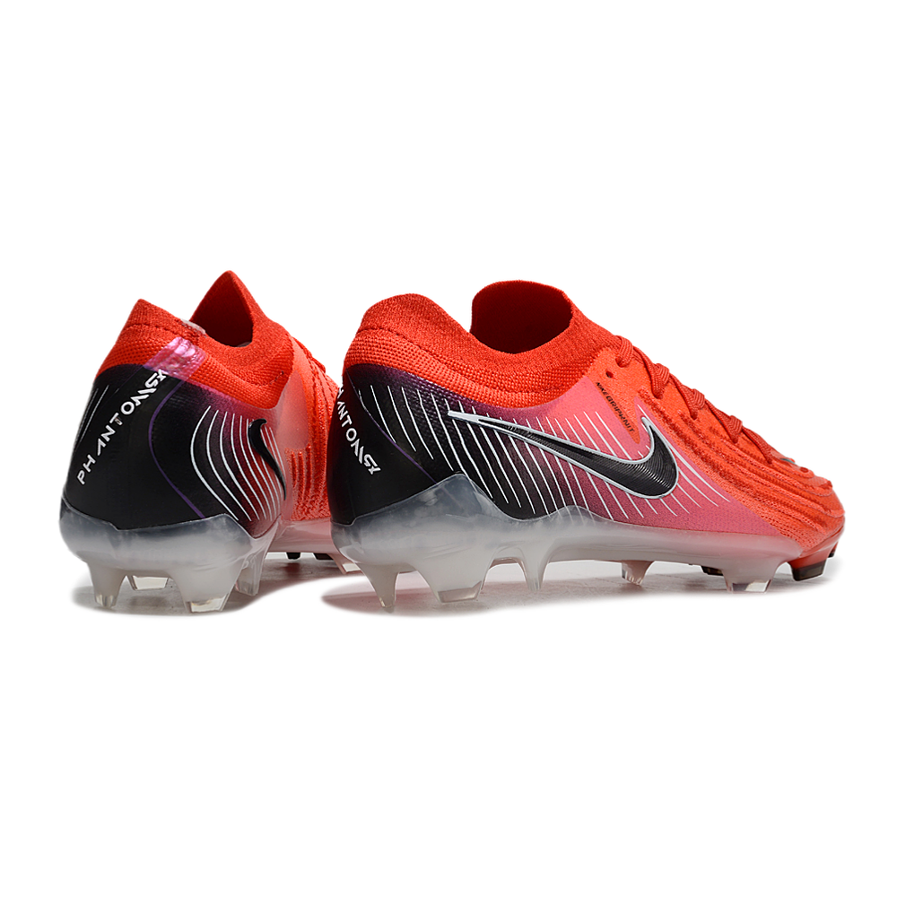 Chuteira Campo Nike Phantom GX 2 Elite FG Vermelha e Preta