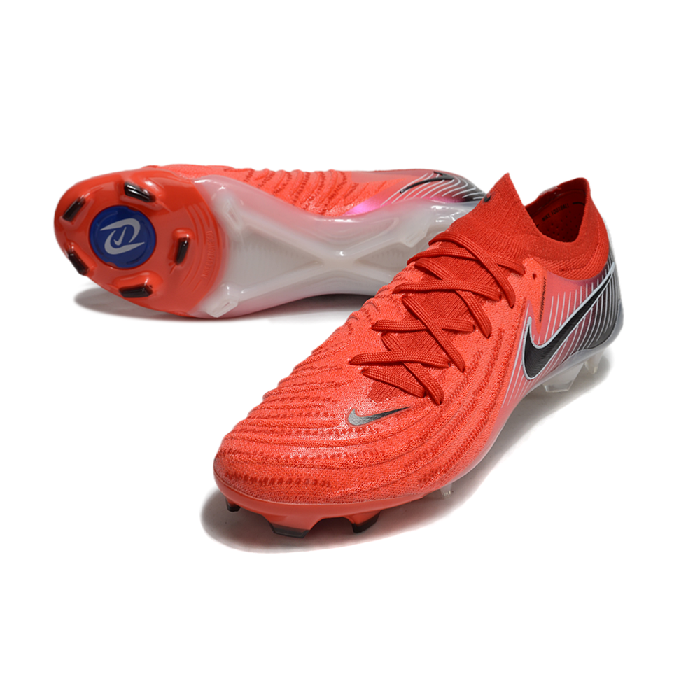 Chuteira Campo Nike Phantom GX 2 Elite FG Vermelha e Preta