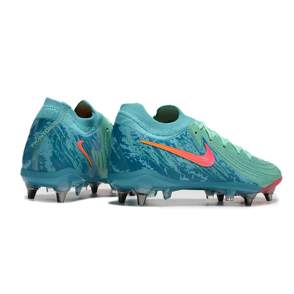 Chuteira Campo Nike Phantom GX 2 Elite Trava Mista Azul