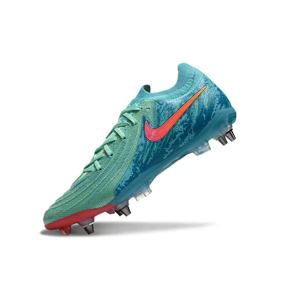 Chuteira Campo Nike Phantom GX 2 Elite Trava Mista Azul