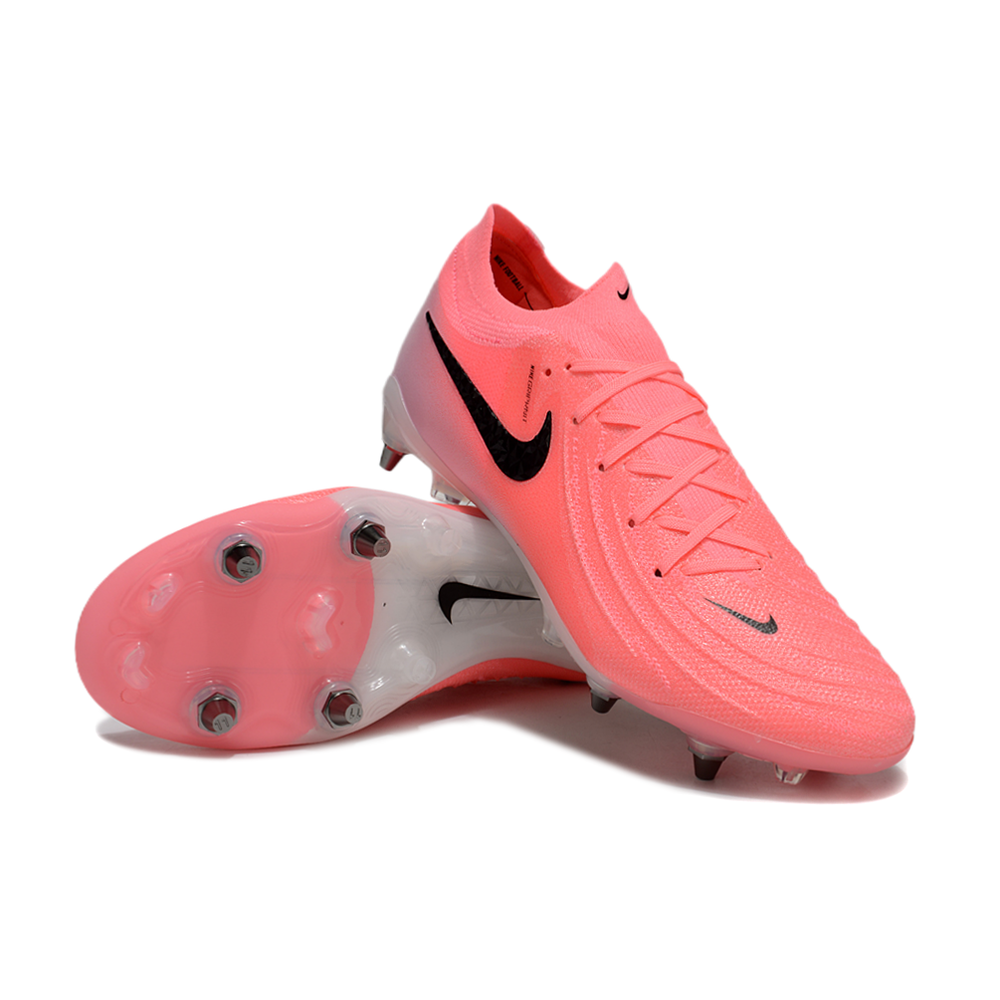 Chuteira Campo Nike Phantom GX 2 Elite Trava Mista Rosa