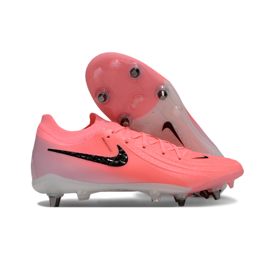 Chuteira Campo Nike Phantom GX 2 Elite Trava Mista Rosa