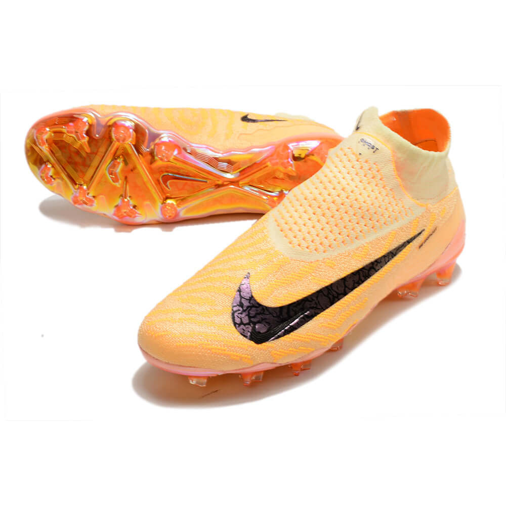 Chuteira Campo Nike Phantom GX DF Elite FG Laranja 