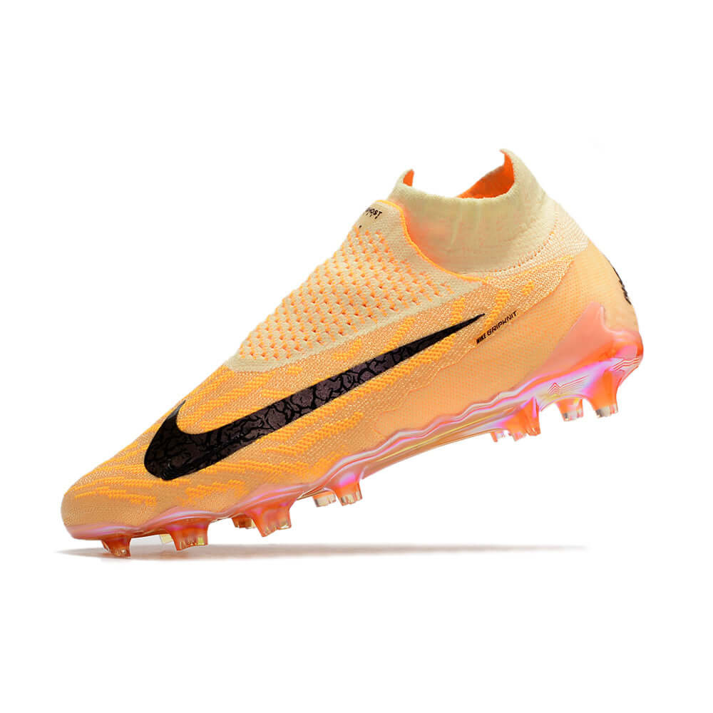 Chuteira Campo Nike Phantom GX DF Elite FG Laranja 