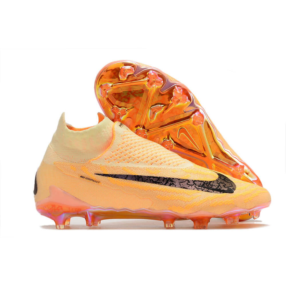 Chuteira Campo Nike Phantom GX DF Elite FG Laranja 