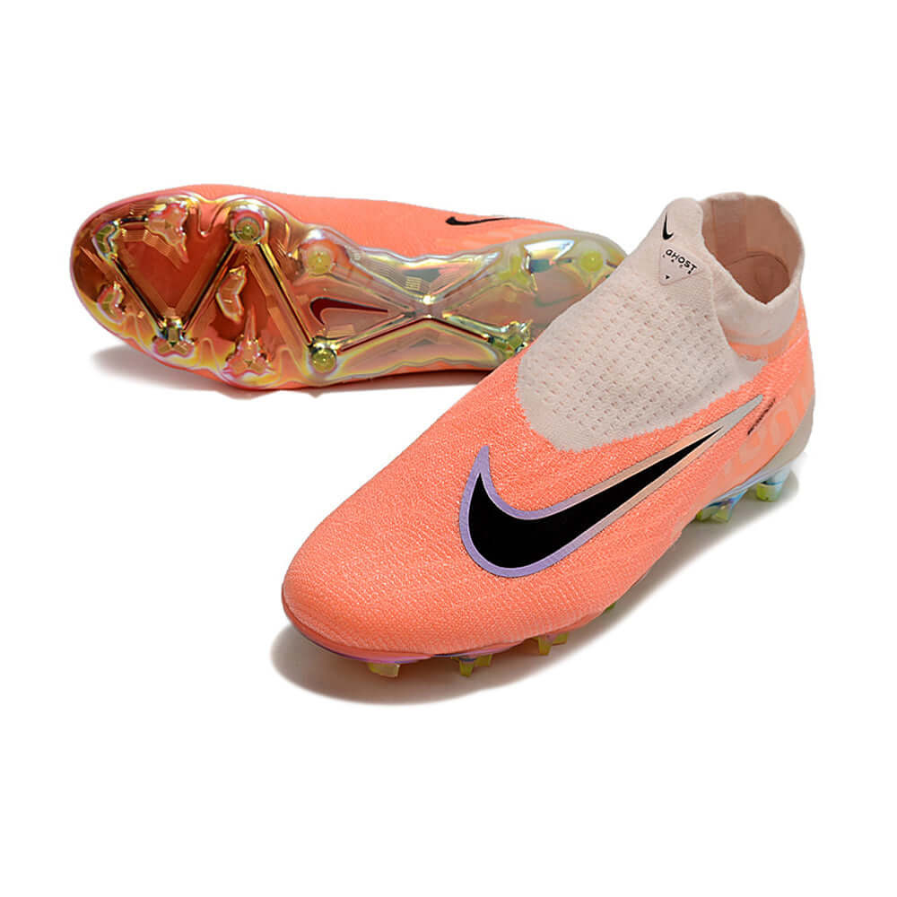 Chuteira Campo Nike Phantom GX DF Elite FG Laranja 