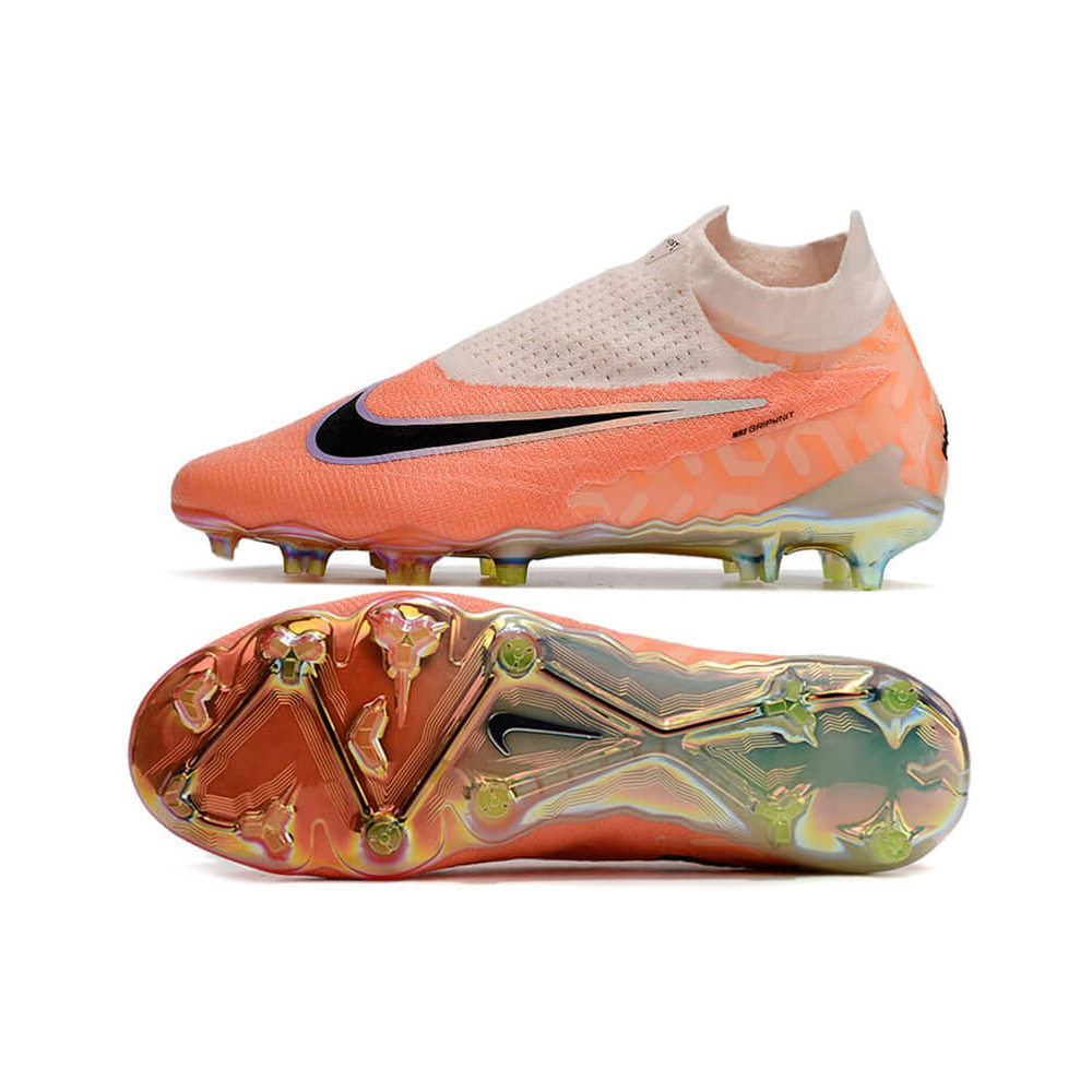 Chuteira Campo Nike Phantom GX DF Elite FG Laranja 