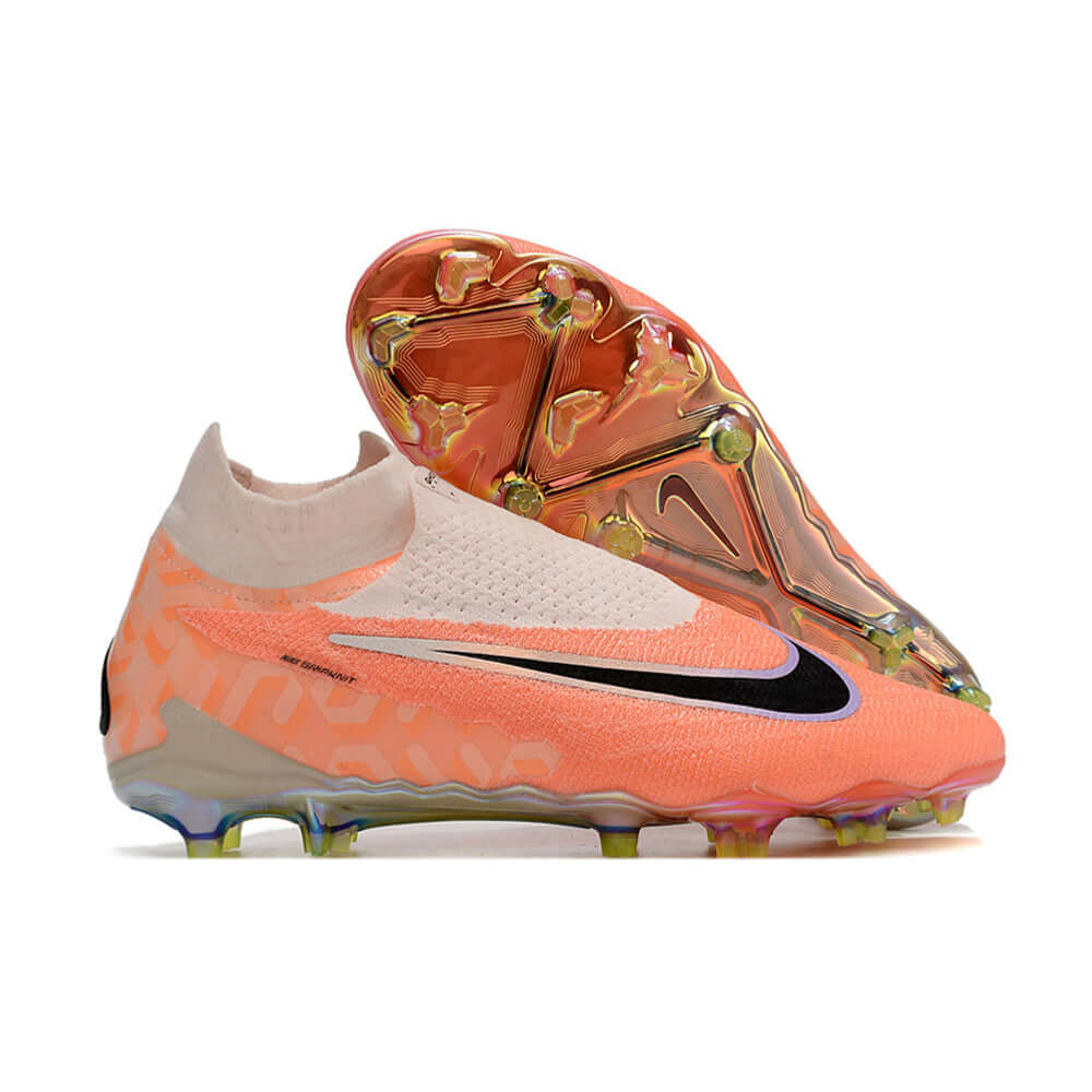 Chuteira Campo Nike Phantom GX DF Elite FG Laranja 