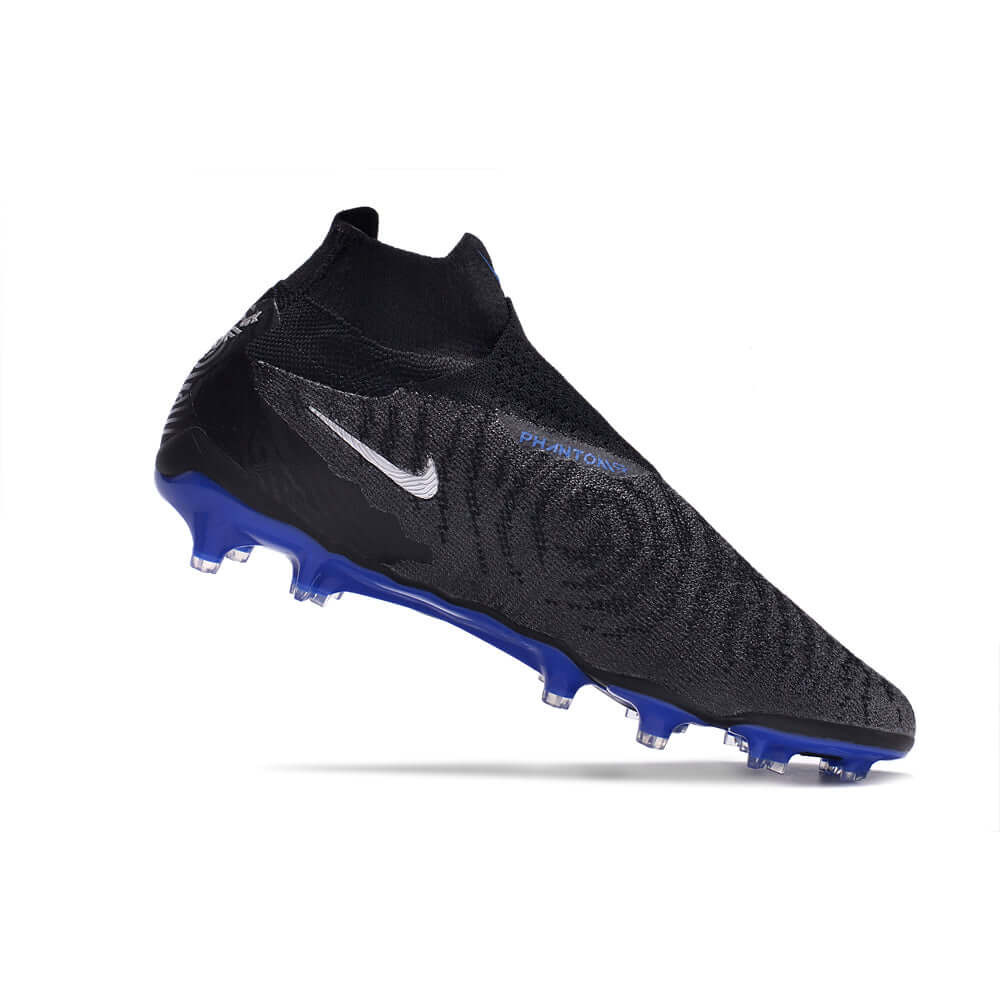 Chuteira Campo Nike Phantom GX DF Elite FG Preta e Azul 