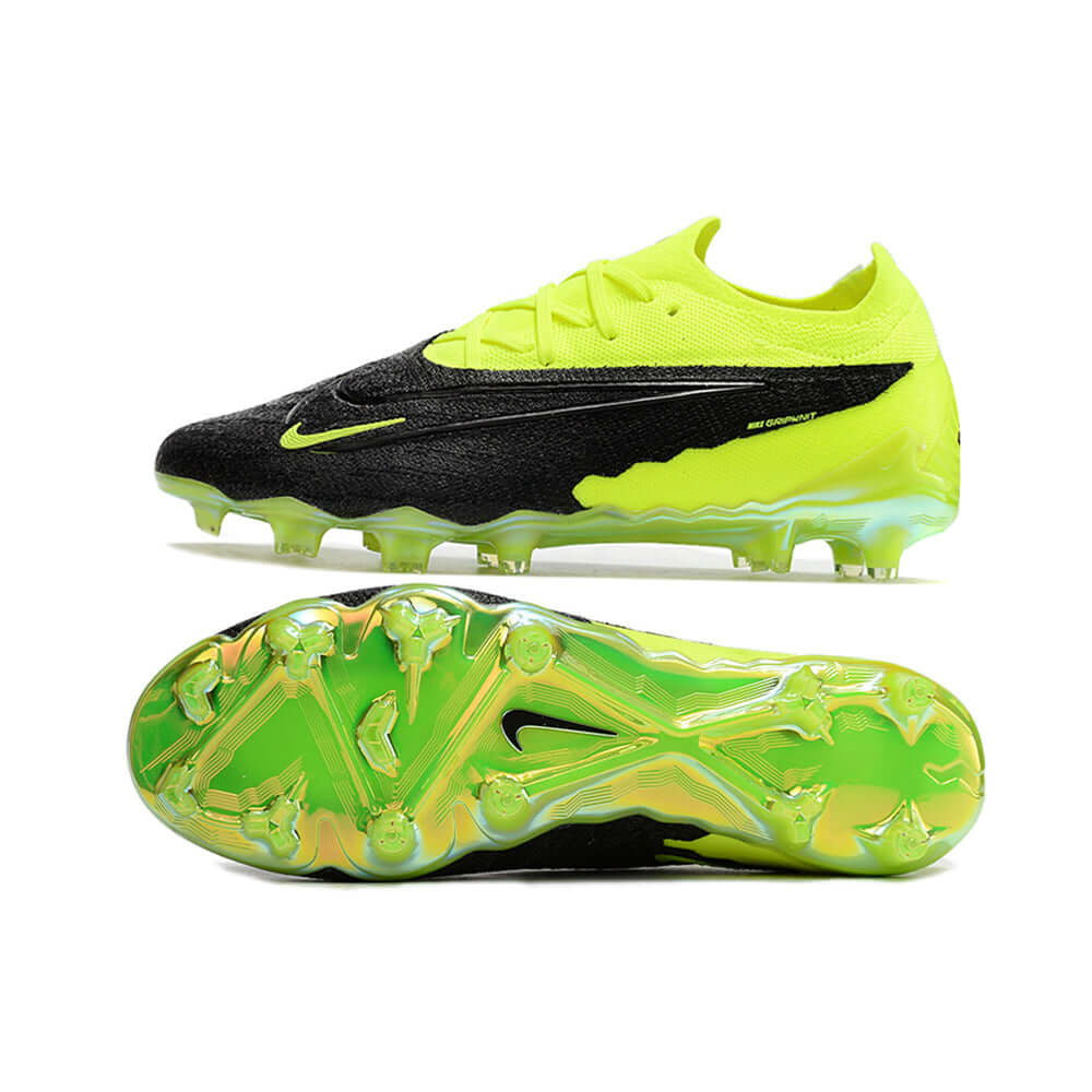 Chuteira Campo Nike Phantom GX DF Elite FG Preta e Verde