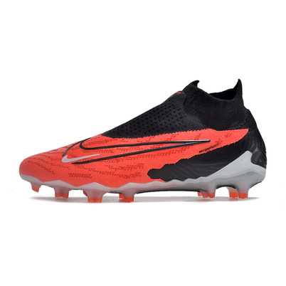 Chuteira Campo Nike Phantom GX DF Elite FG Preta e Vermelha 