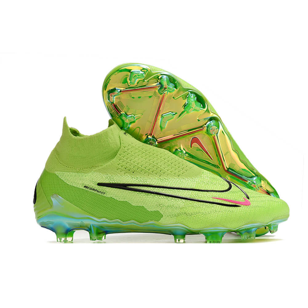 Chuteira Campo Nike Phantom GX DF Elite FG Verde
