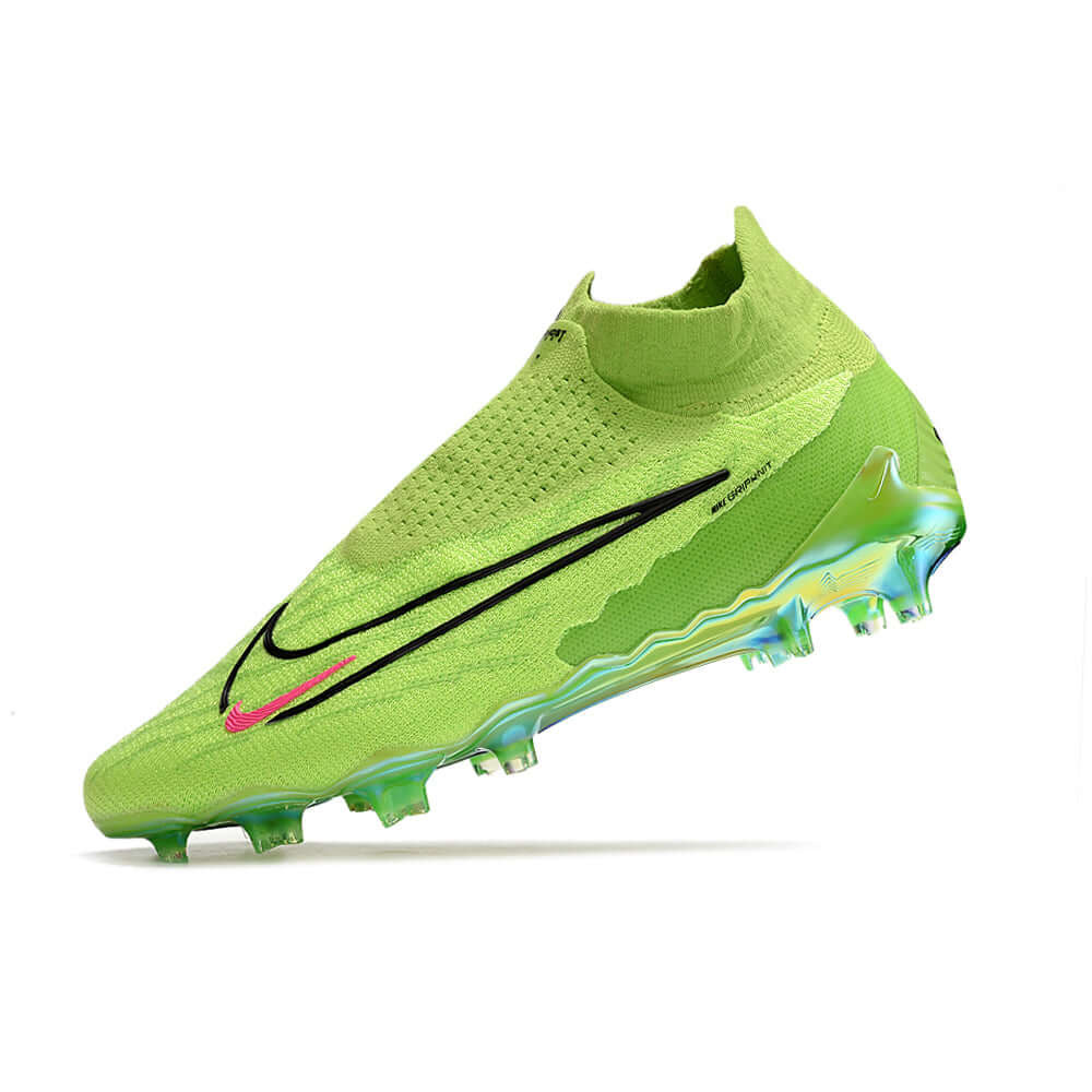 Chuteira Campo Nike Phantom GX DF Elite FG Verde
