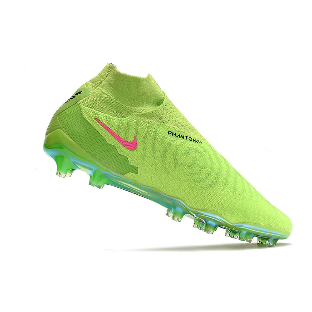 Chuteira Campo Nike Phantom GX DF Elite FG Verde