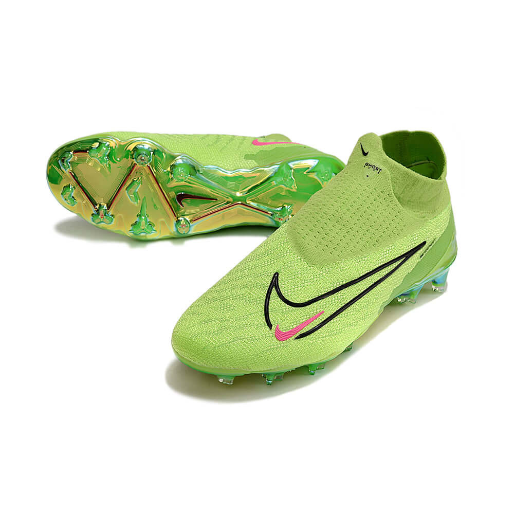 Chuteira Campo Nike Phantom GX DF Elite FG Verde
