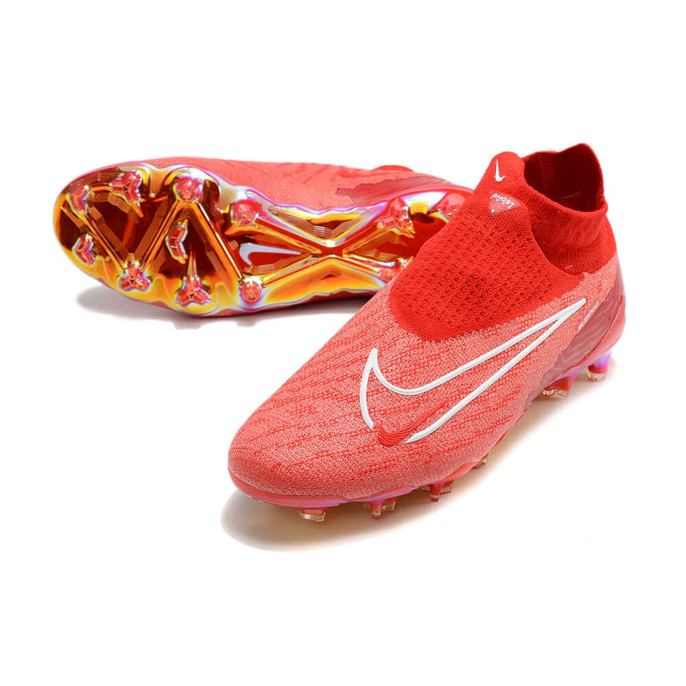 Chuteira Campo Nike Phantom GX DF Elite FG Vermelha