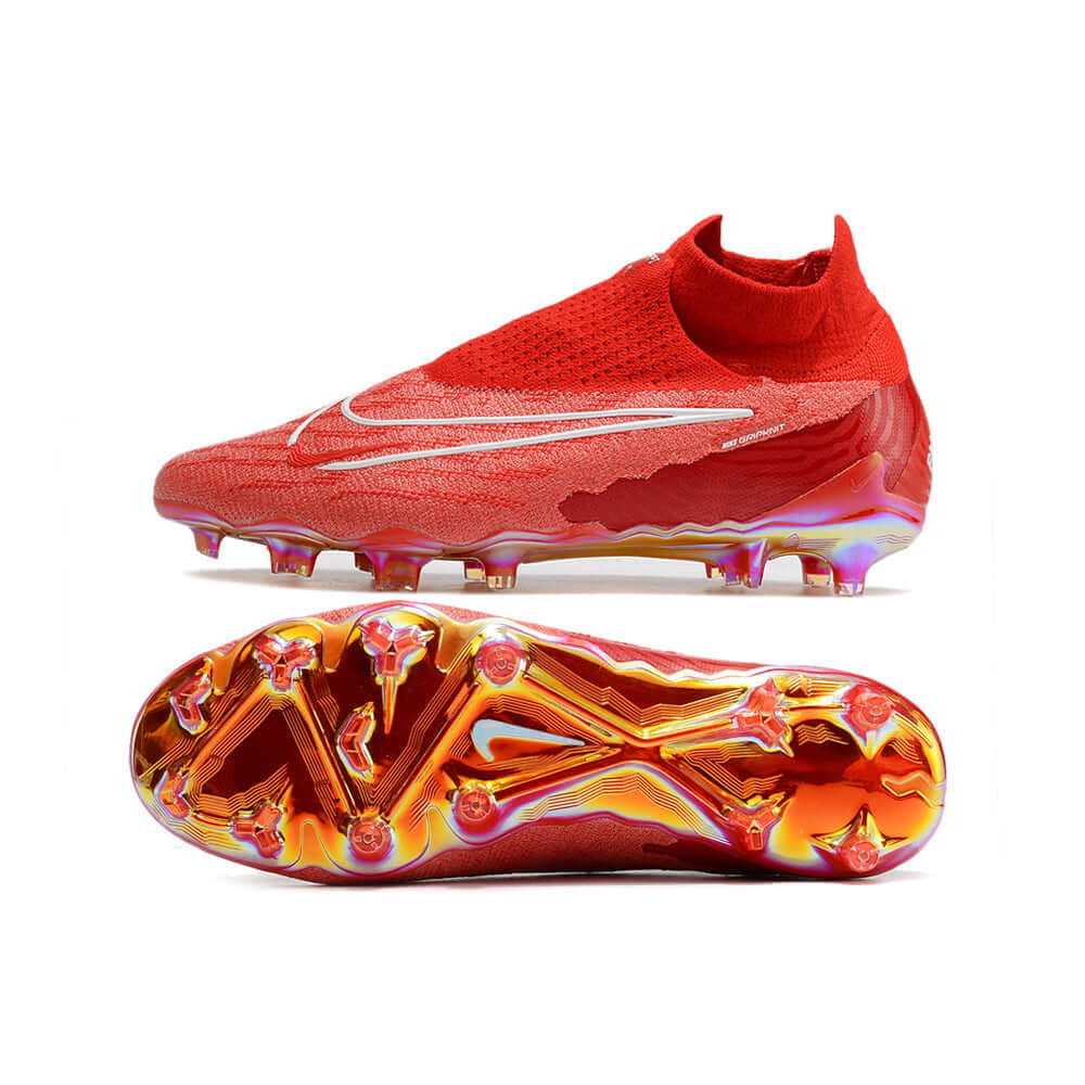 Chuteira Campo Nike Phantom GX DF Elite FG Vermelha