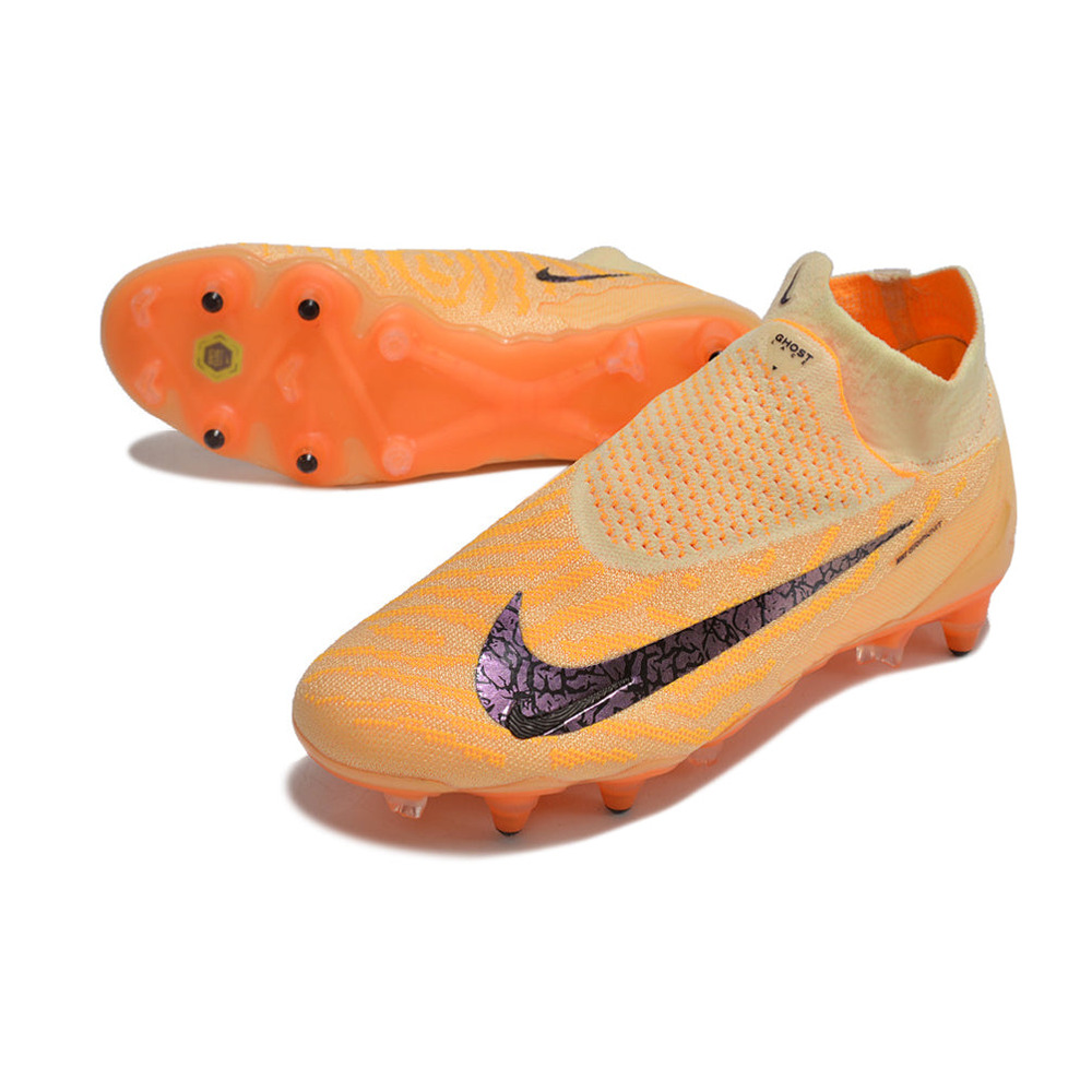 Chuteira Campo Nike Phantom GX DF Elite Ponta de Aluminio Laranja 